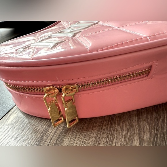 Truly Pink Quilted Heart Bag - Picture 5 of 8
